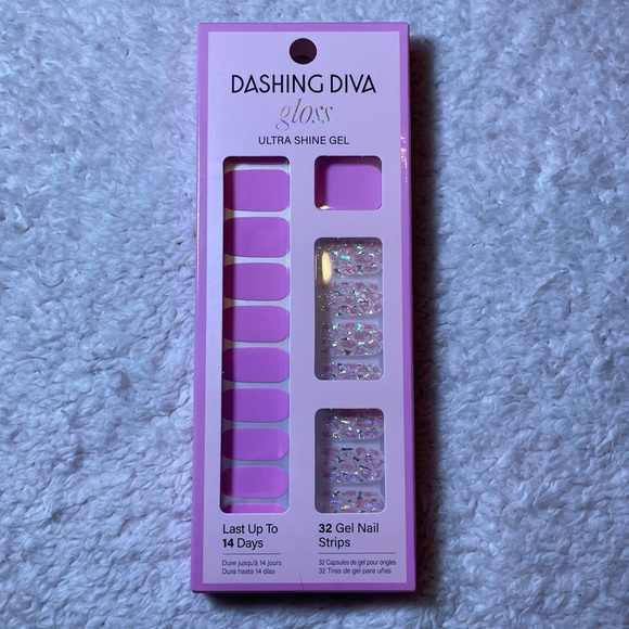 Dashing Diva Gloss Ultra Shine Gel Press-On Nails - Oh My Orchid - Picture 8 of 10